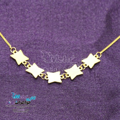 گردنبند طلا - طرح ستاره-SM0672
